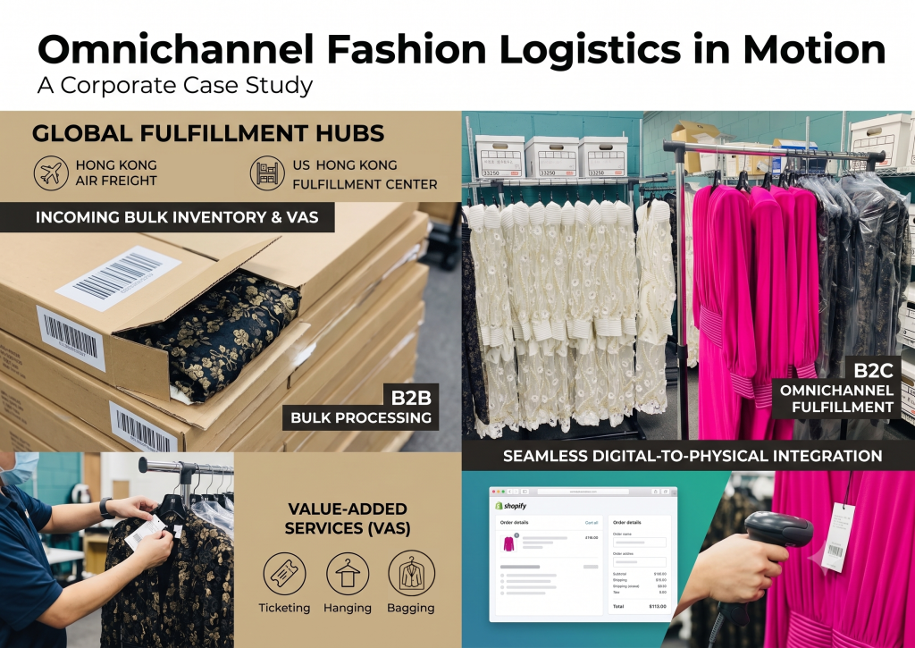 Luxury fashion logistics and omnichannel fulfillment by U-Freight