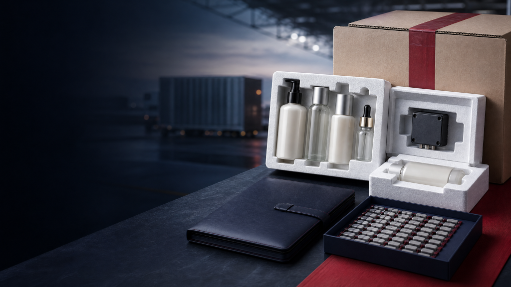 shipping liquids and cosmetics from Hong Kong